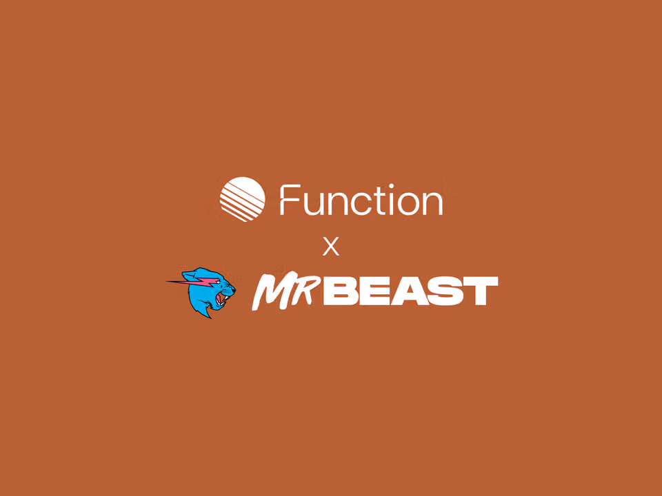 Function and MrBeast collaboration image
